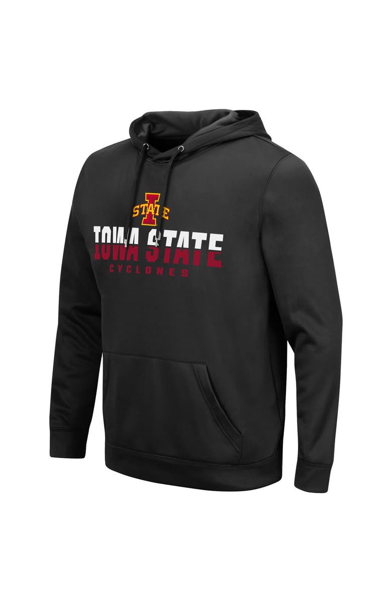 COLOSSEUM Men's Colosseum Black Iowa State Cyclones Lantern Pullover Hoodie, Alternate, color, Black