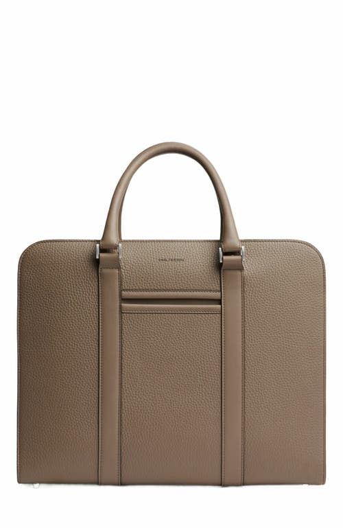 Carl Friedrik Palissy Double Briefcase in Taupe 