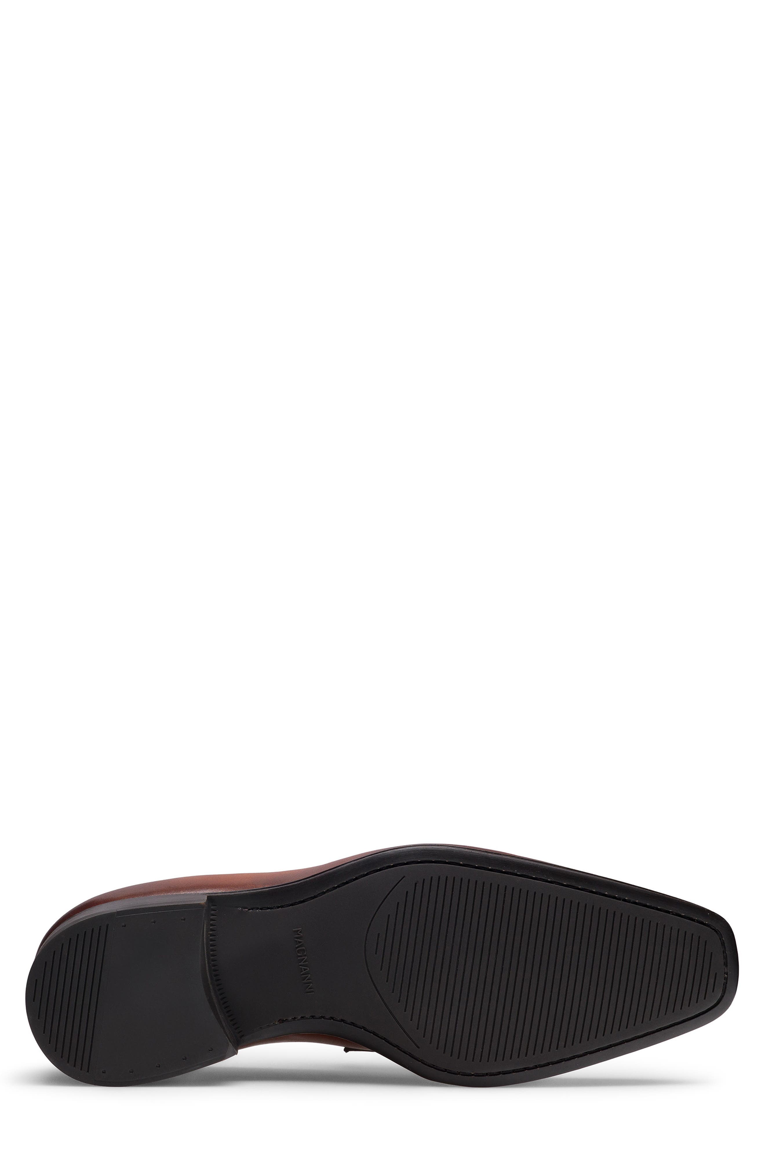 Magnanni Maine Water Resistant Loafer, Alternate, color, Cognac