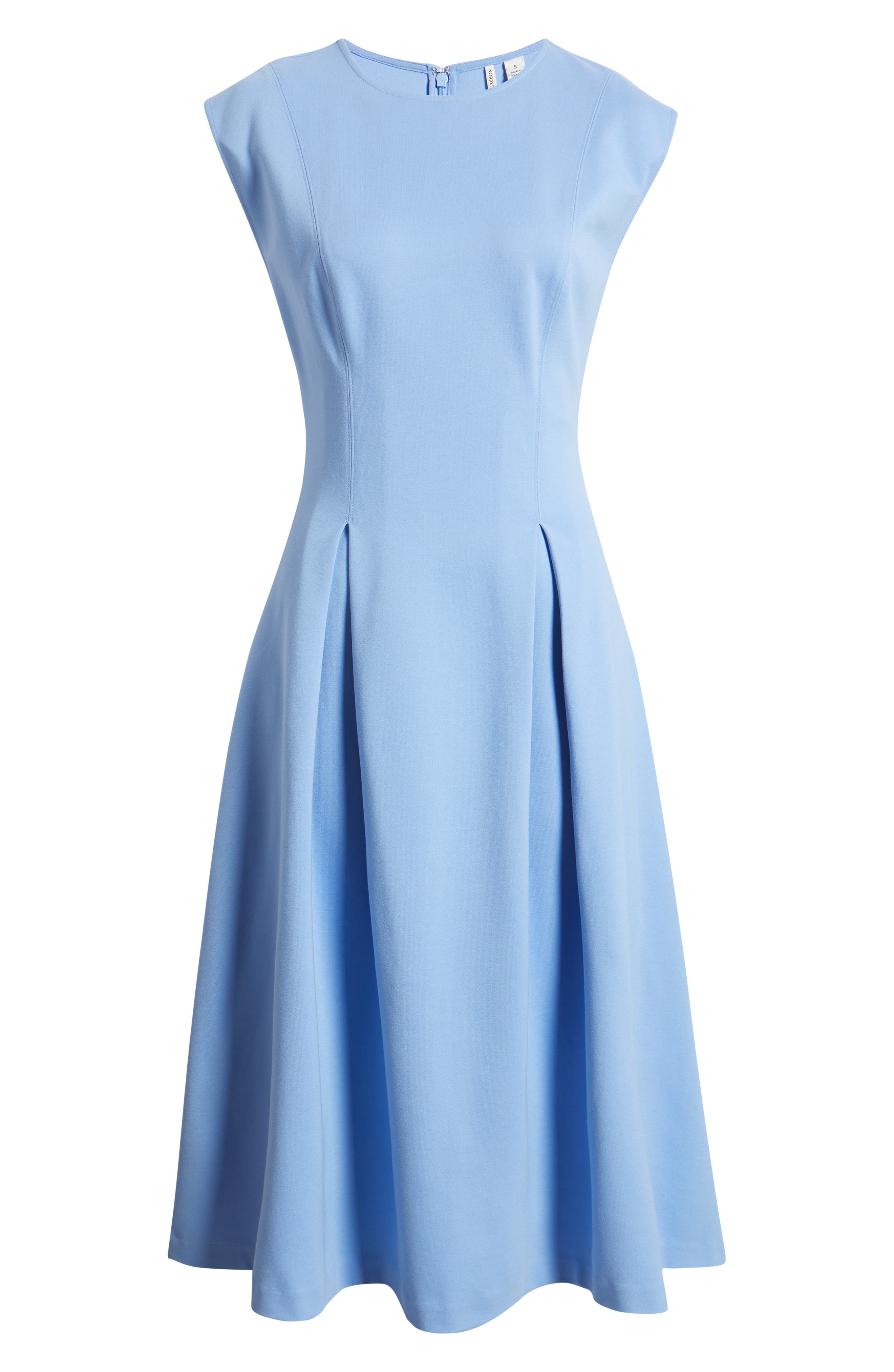 cap sleeve light blue dress Sparkle Beaded Cap Sleeves Light Sky Blue Homecoming Dress US2 / Yellow