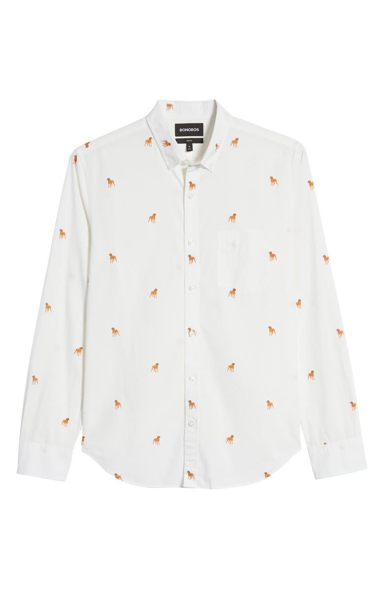Bonobos Slim Fit Button-Down Shirt, Alternate, color,