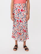 Masai Copenhagen High-Waist Floral Midi Skirt