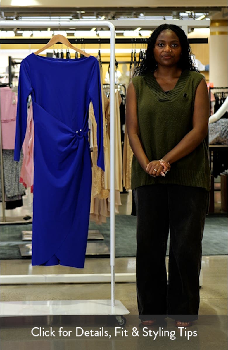 Gekko Long Sleeve Midi Dress, sales video thumbnail