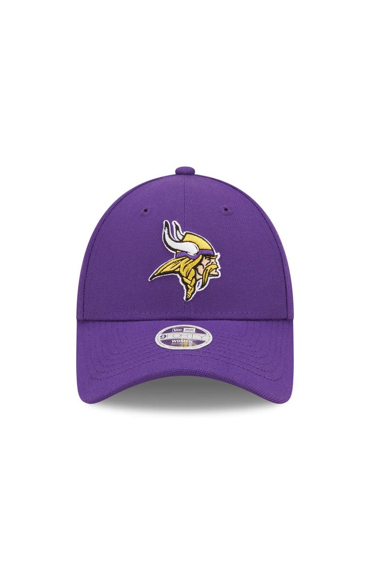 New Era Women's New Era Purple Minnesota Vikings Simple 9FORTY Adjustable Hat, Alternate, color, 