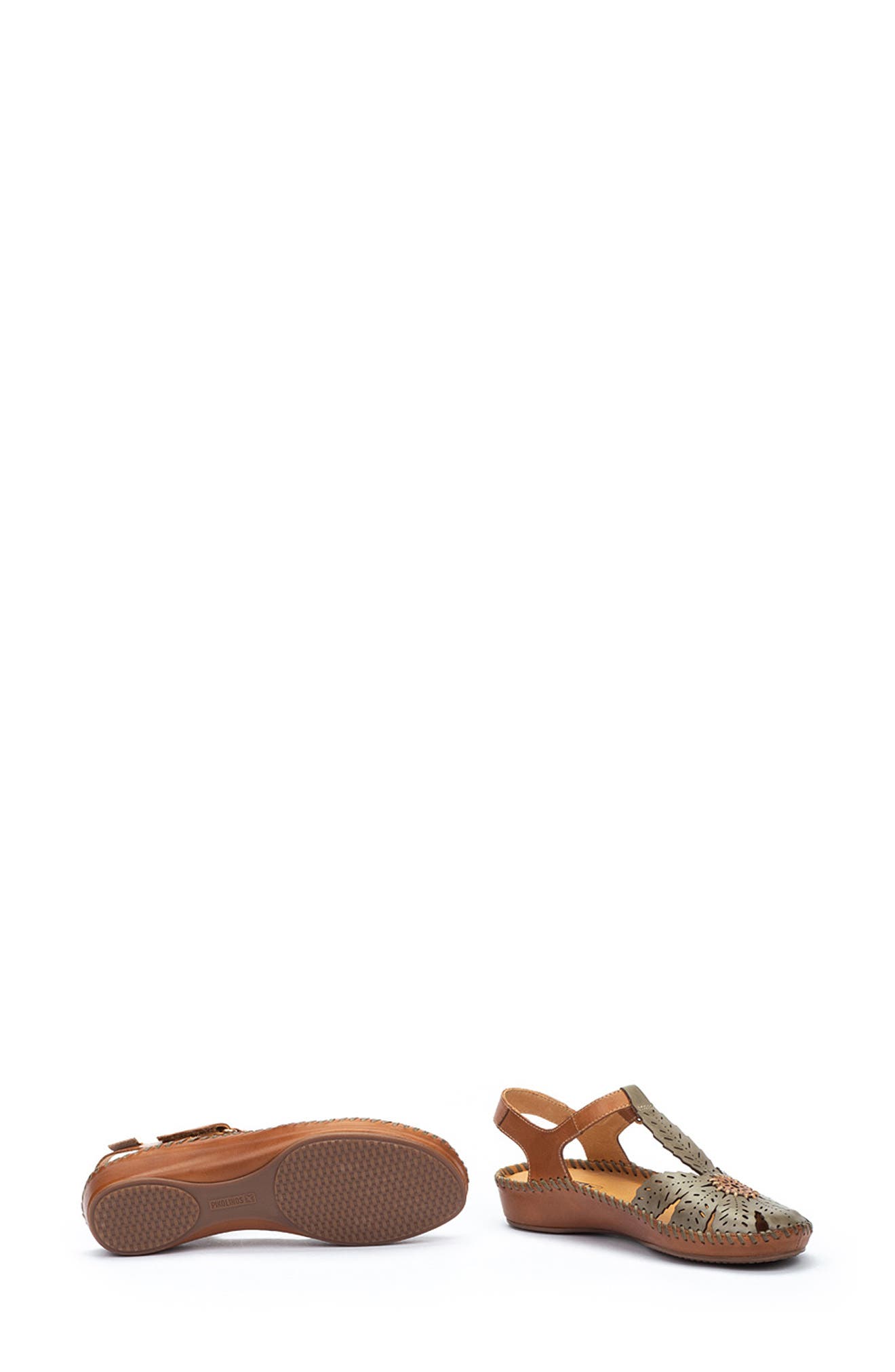 Vallarta T-Strap Sandal, Alternate, color, SAGE