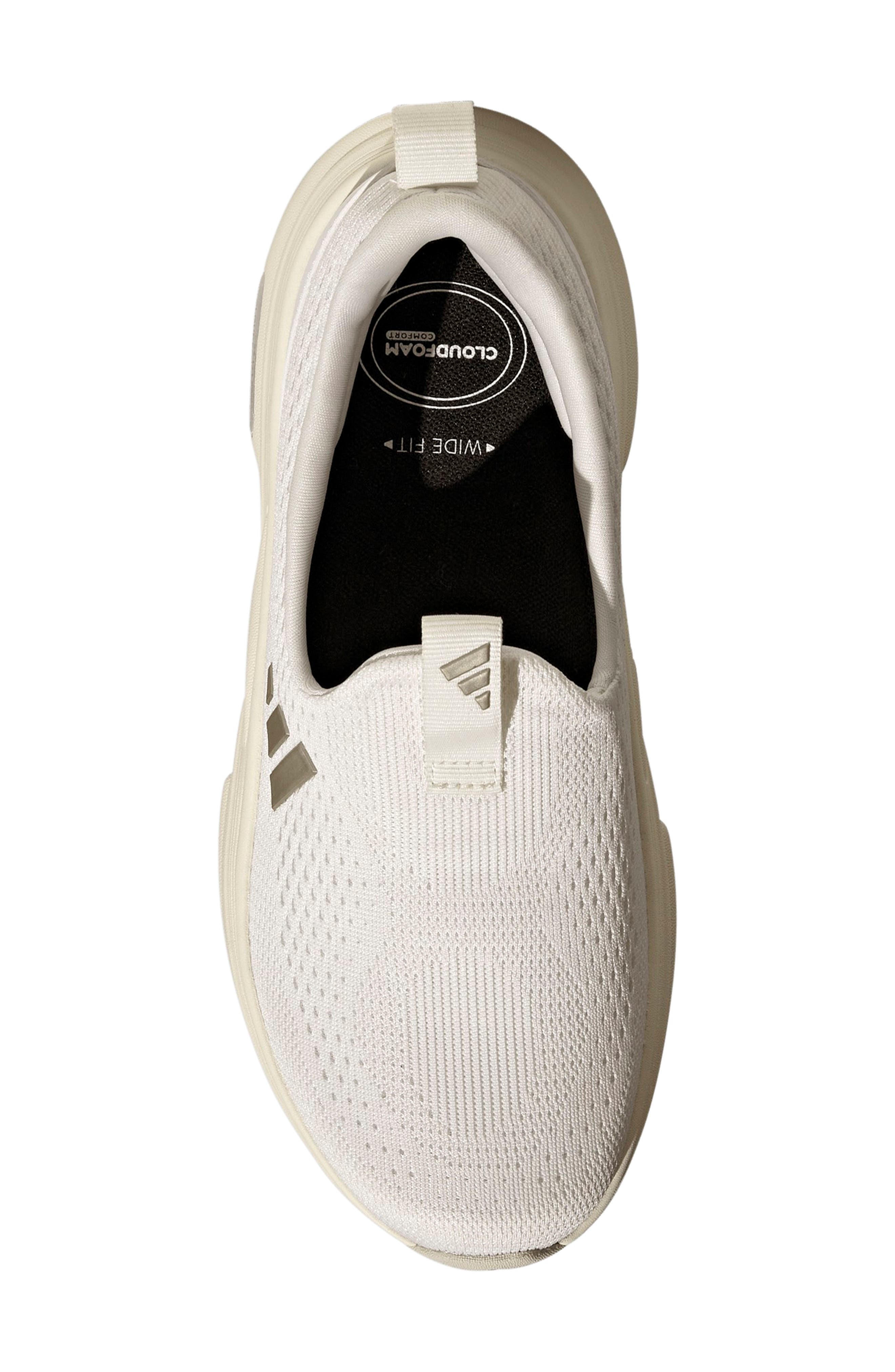 adidas Cloudfoam Cuxxion Slip-On Sneaker, Alternate, color, White/ Cyber Met./ Off White