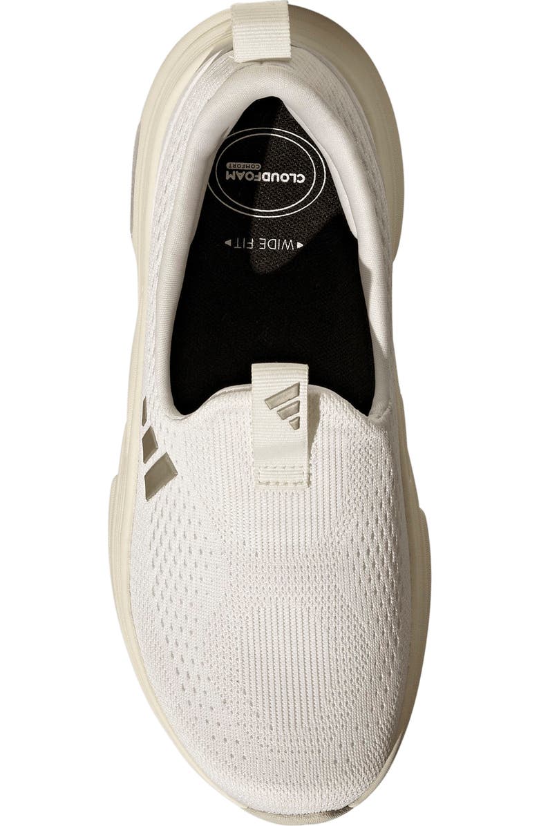 adidas Cloudfoam Cuxxion Slip-On Sneaker, Alternate, color, White/ Cyber Met./ Off White