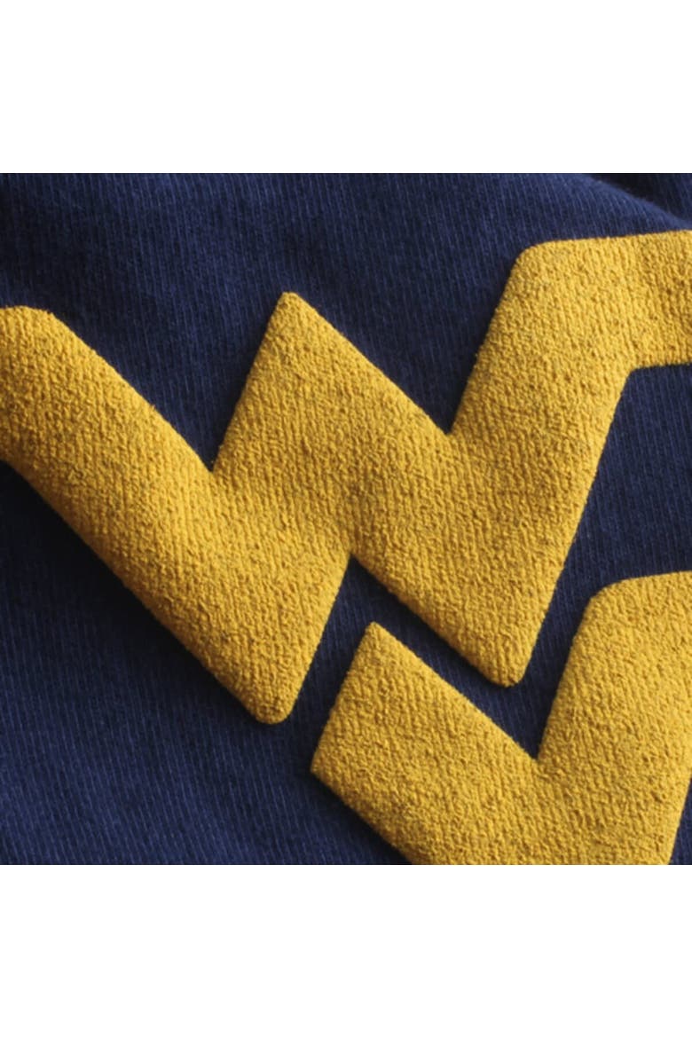 Women's Navy West Virginia Mountaineers Spirit Jersey Oversized T-Shirt, Alternate, color, Navy