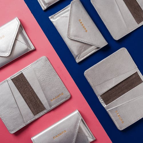 Casupo Compact Bifold With Rfid Protection In Silver