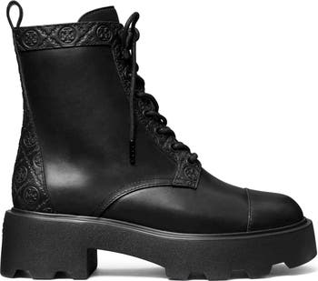 T Monogram Lug Sole Bootie