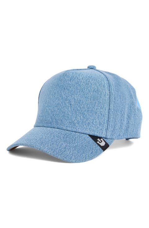 Denim Snapback Cap