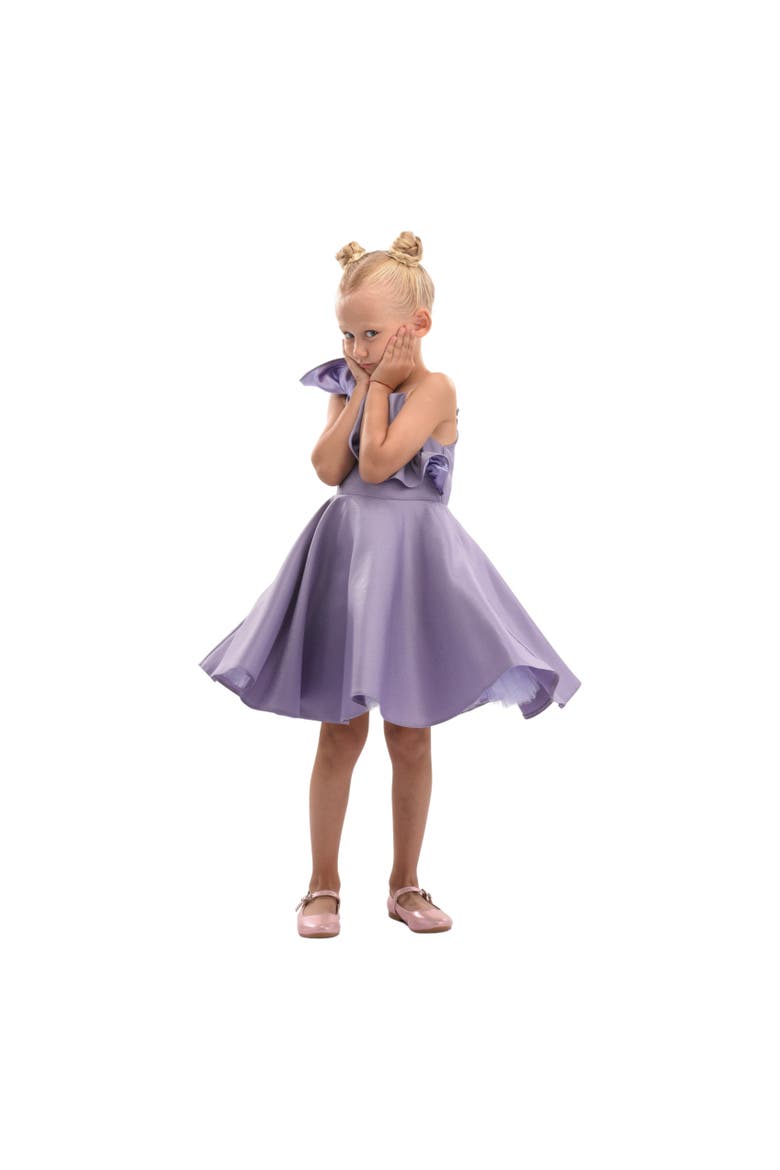 Riviera Dress, Alternate, color, Purple