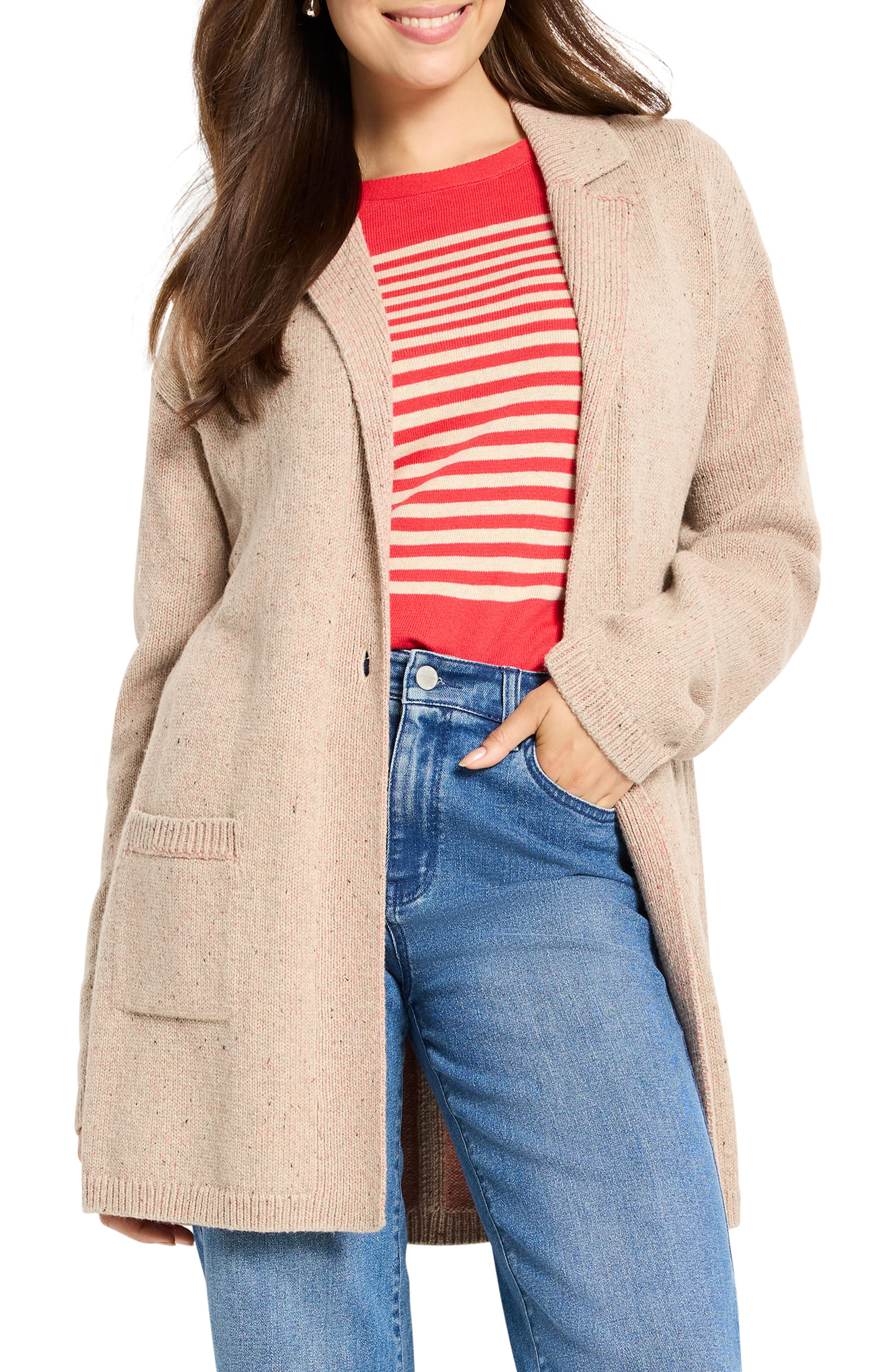 NIC+ZOE Plaited Cardigan