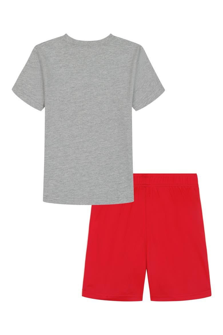 Kids' Tug of War Graphic T-Shirt & Shorts Set, Alternate, color, MOD GRAY