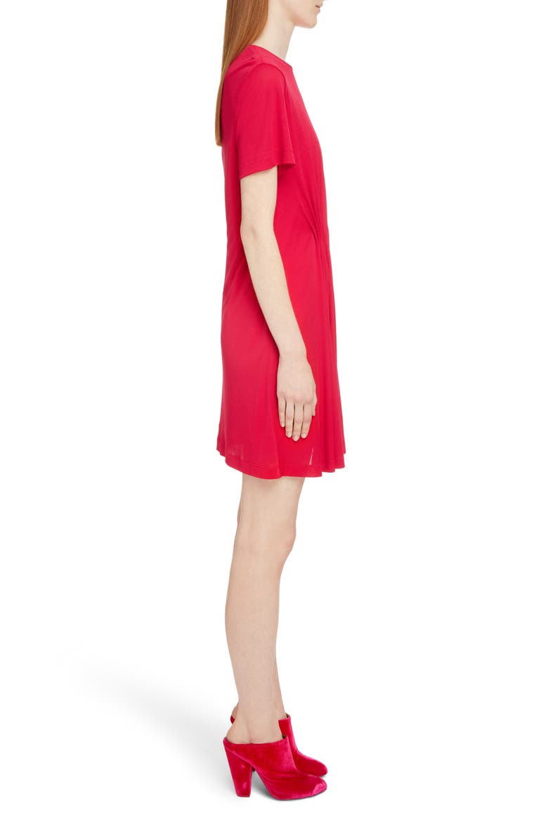 Gathered Jersey Dress, Alternate, color, FUSCHIA