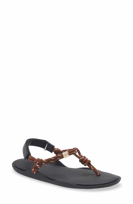 Cord Water Repellent Slingback Thong Sandal