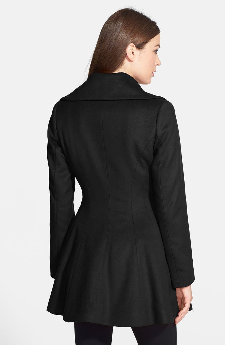 Trina Turk 'Beverly' Wool & Cashmere Wrap Coat, Alternate, color, 