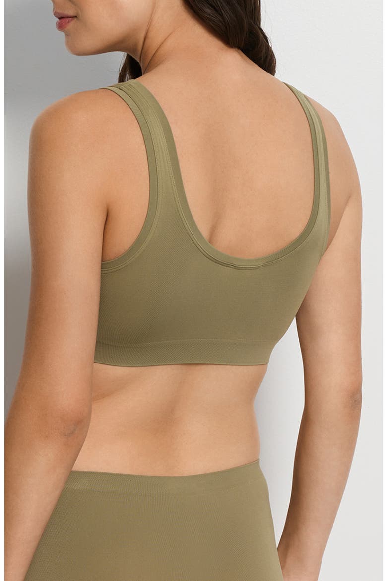 Touch Feeling Crop Top, Alternate, color, COVERT GREEN