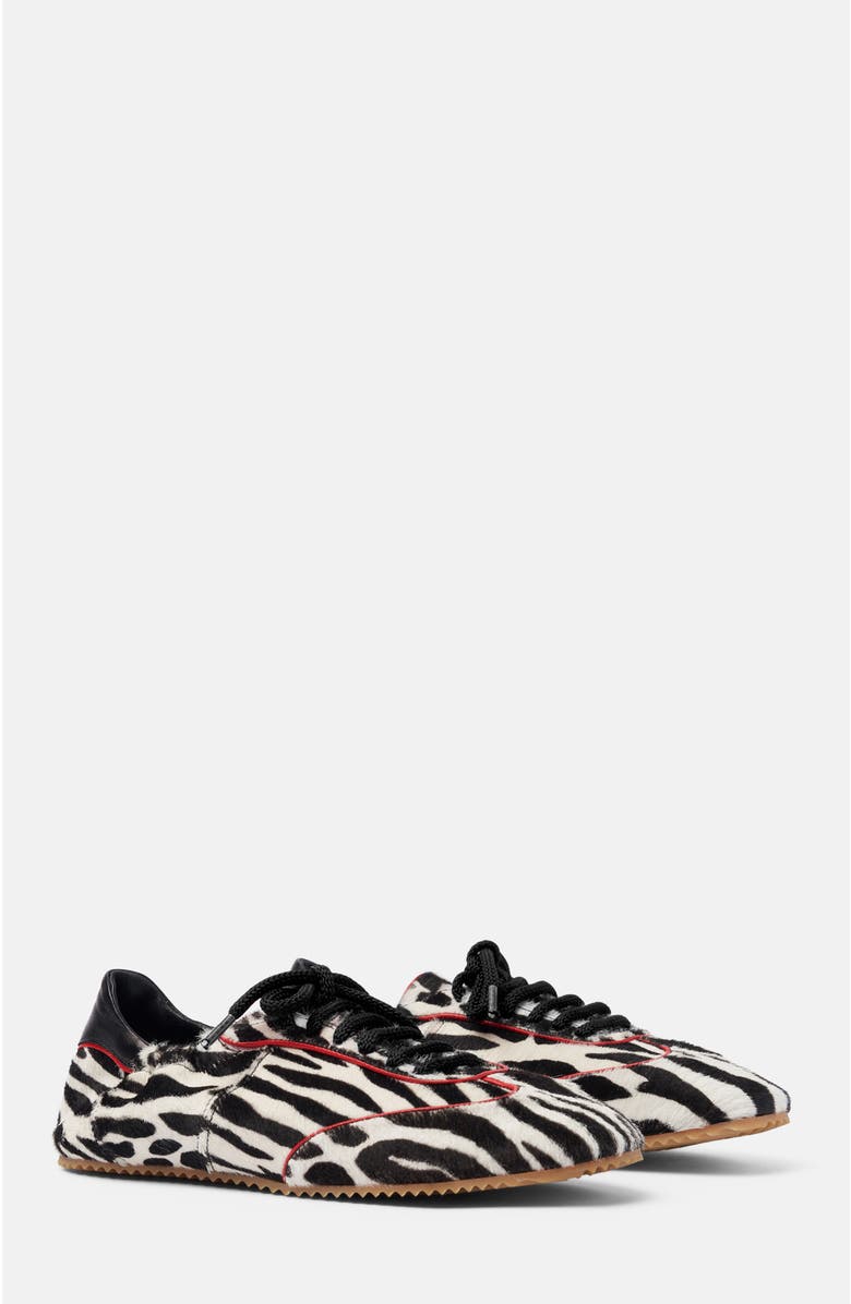 SCAROSSO Riley Sneakers, Main, color, Zebra - Ponyhair-Effect Calf