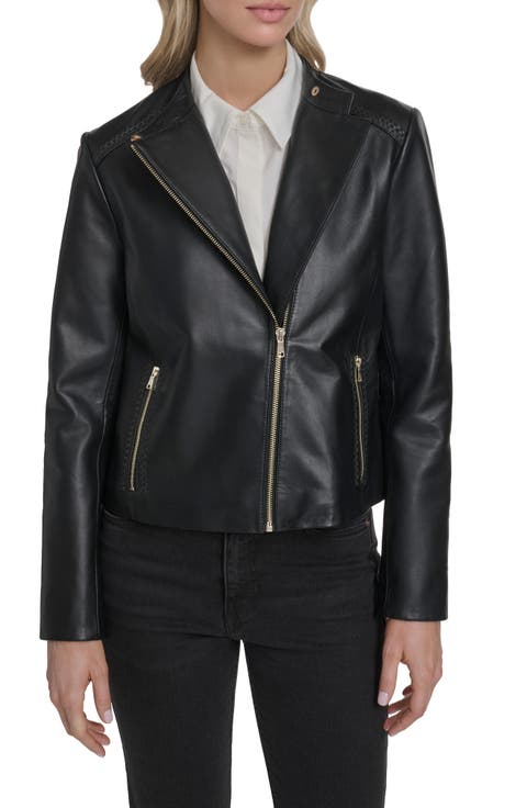 Band Collar Racer Jacket