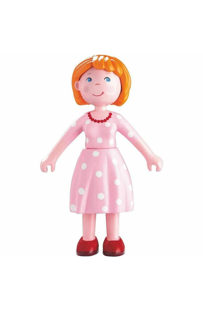 HABA Little Friends Mom Katrin - 4.5" Dollhouse Toy Doll Figure, Main, color, Multi