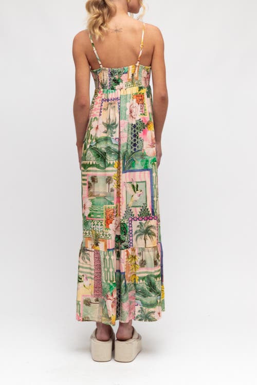 Paper Heart Sao Paulo Maxii Dress In Green