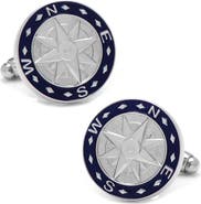 Cufflinks, Inc. Compass Cuff Links