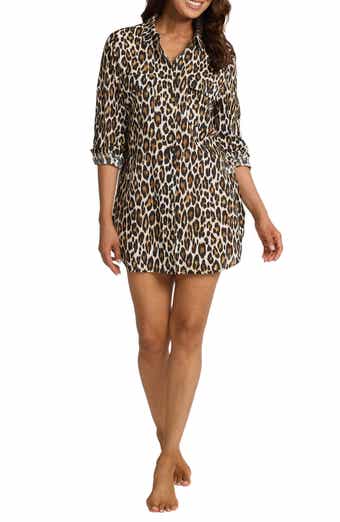 Tommy Bahama Leopard Cover-Up Tunic