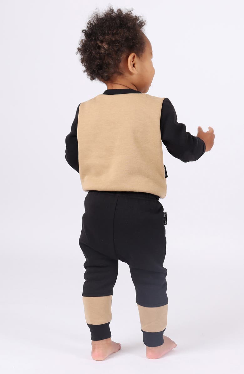 dot australia Smiley Sweatshirt & Sweatpants Set, Alternate, color, 