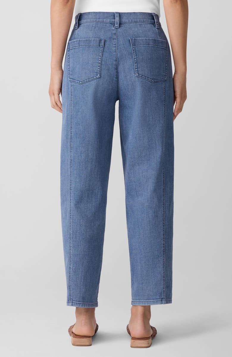 Eileen Fisher Ankle Lantern Jeans, Alternate, color, Classic Indigo
