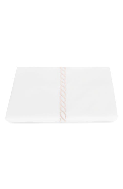 Classic Chain Cotton Percale Duvet Cover