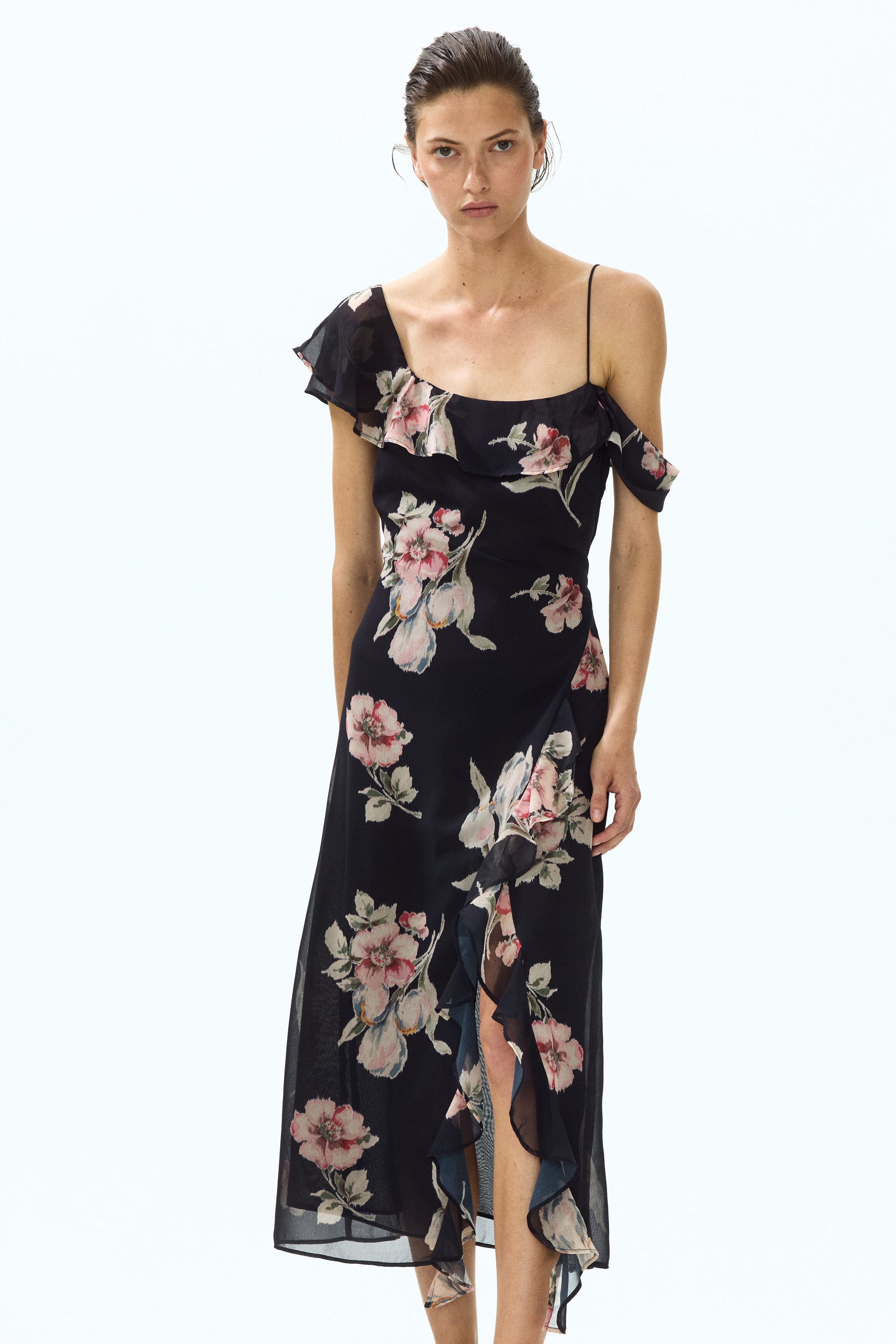 selected Black/floral