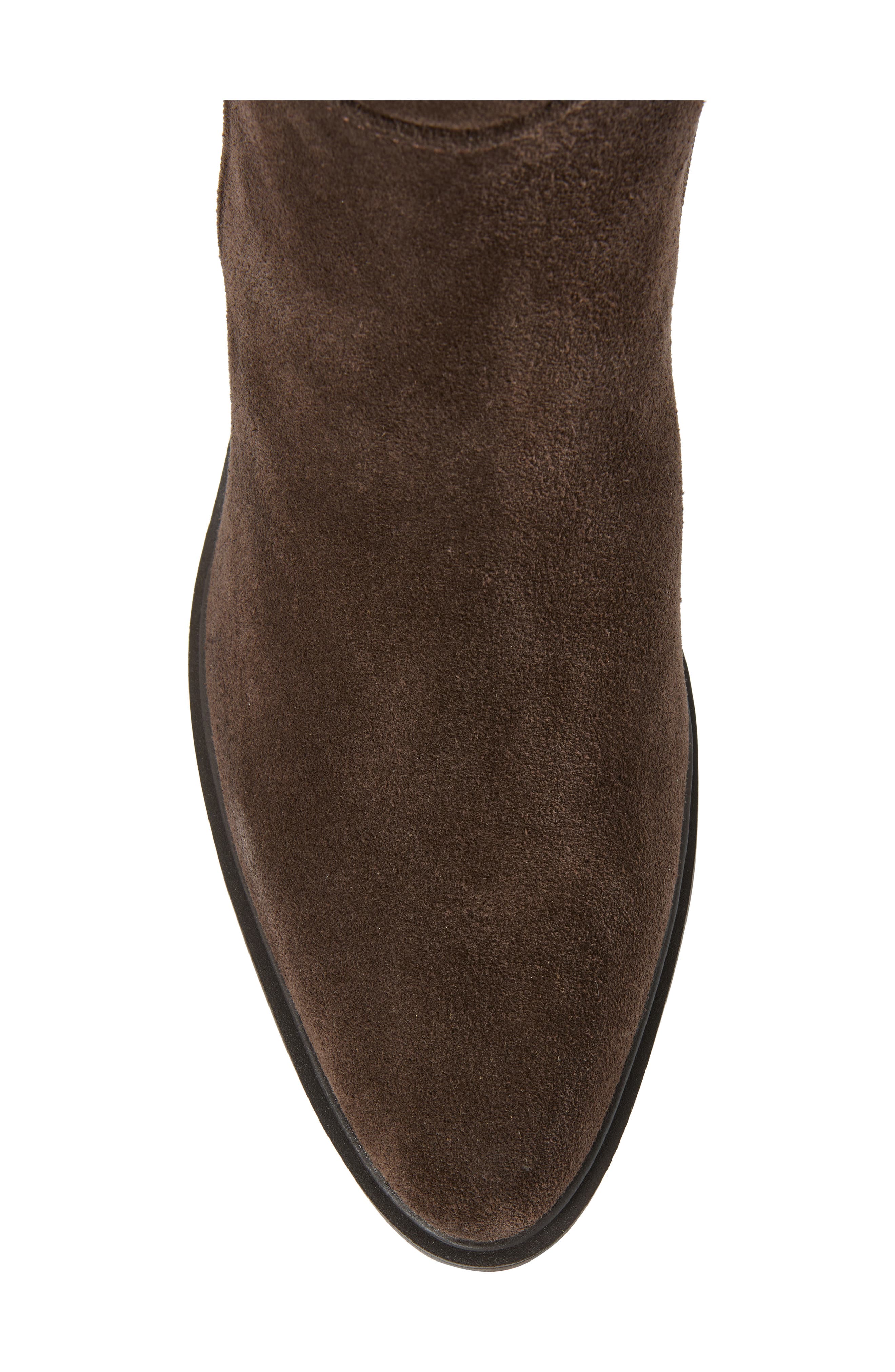 Elettra Leather Bootie, Alternate, color, ETNA CHOCOLATE-7284