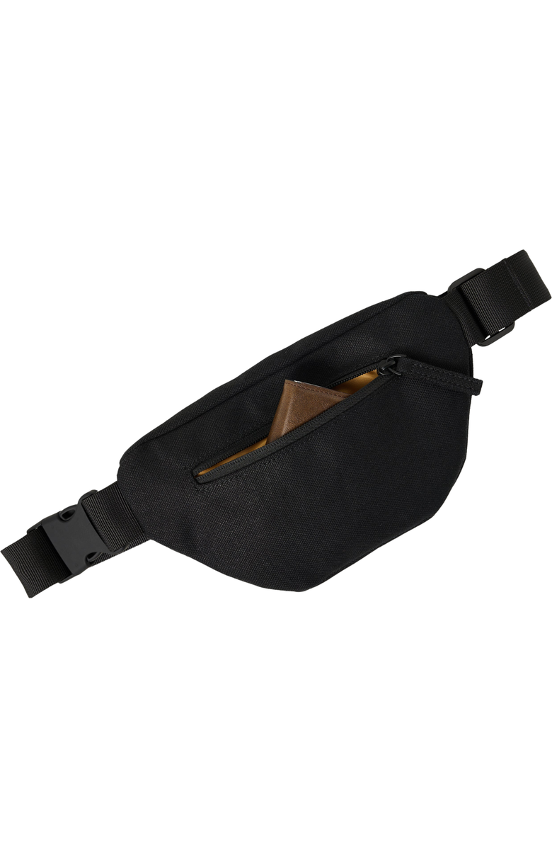 8000Kicks Hemp Fanny Pack, Alternate, color, Black