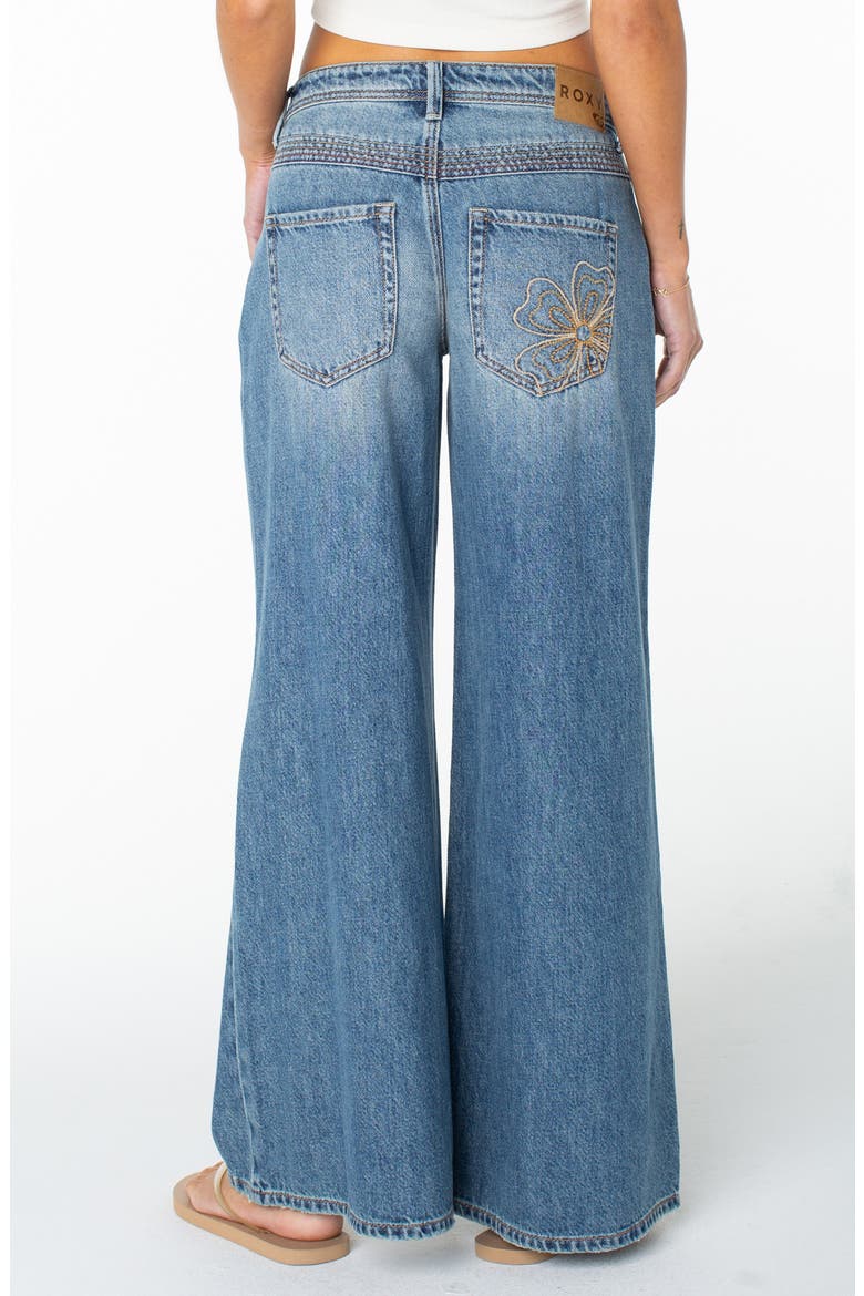 Refuge Retro Wide Leg Jeans, Alternate, color, PLAYA PETL