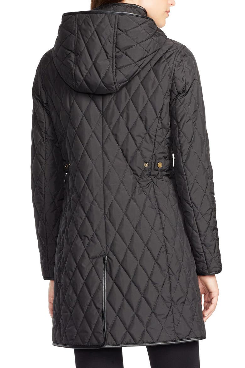 Quilted Jacket, Alternate, color, BLACK