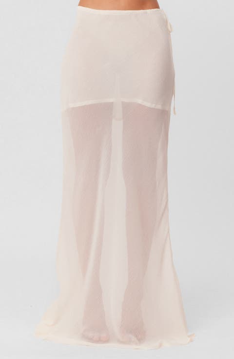 Tamara Sheer Maxi Skirt