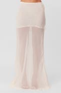 SNDYS Tamara Sheer Maxi Skirt