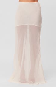 SNDYS Tamara Sheer Maxi Skirt