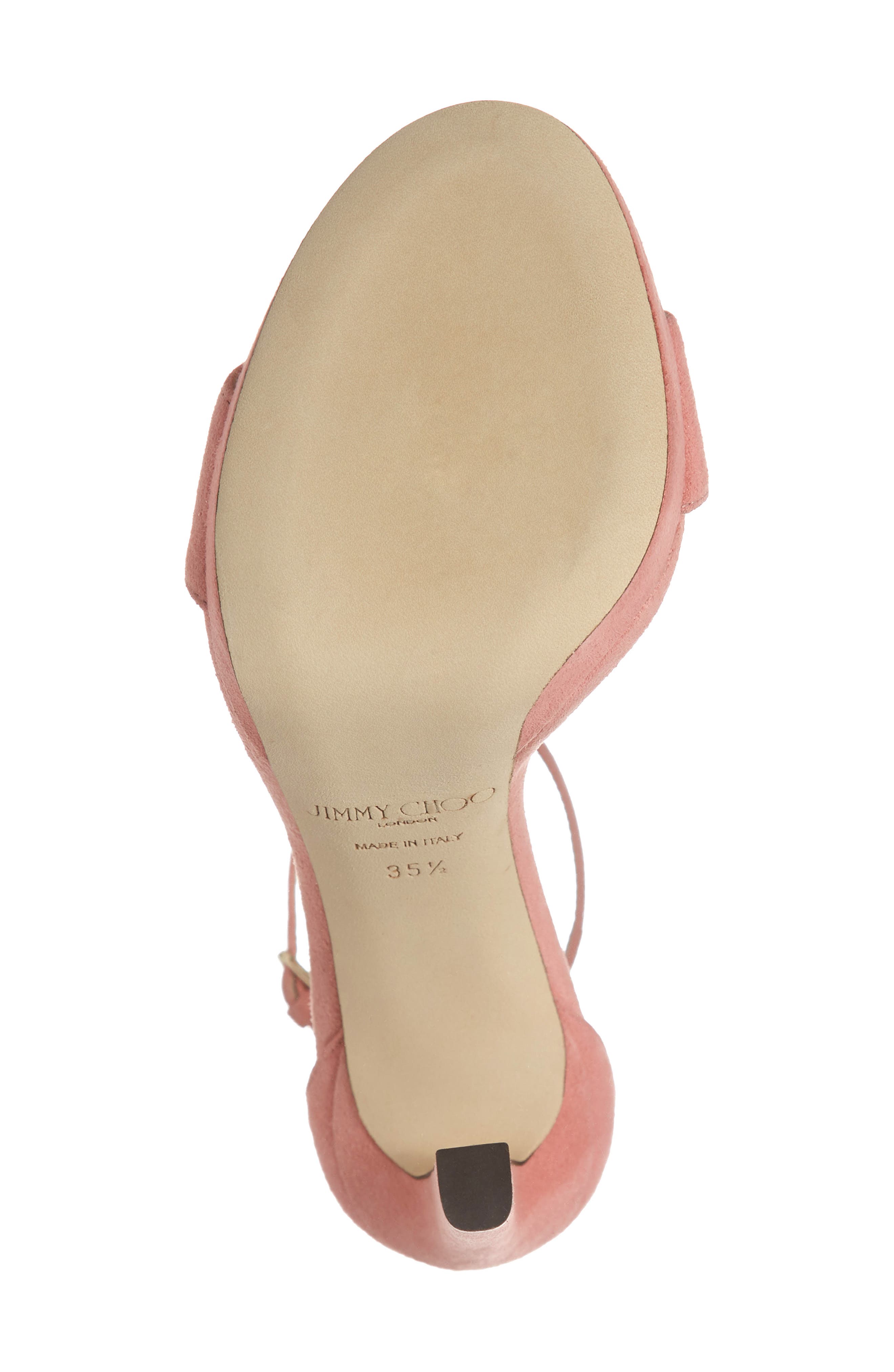 Jimmy Choo Misty Suede Platform Sandal, Alternate, color, 