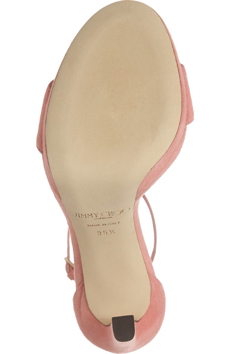 Jimmy Choo Misty Suede Platform Sandal, Alternate, color,