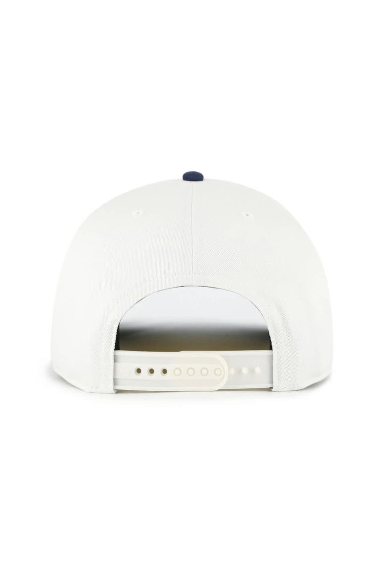 Men's '47 White West Virginia Mountaineers Contemporary Basics Two-Tone Hitch Adjustable Hat, Alternate, color, White