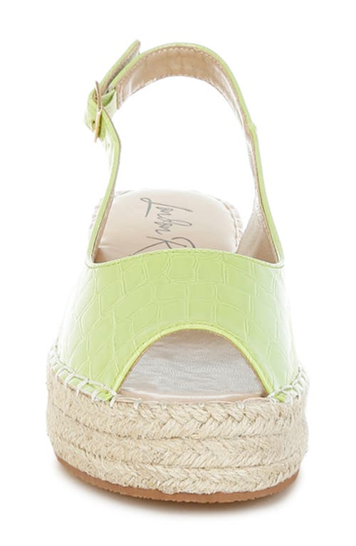 London Rag Yarael Espadrille Sandal In Green