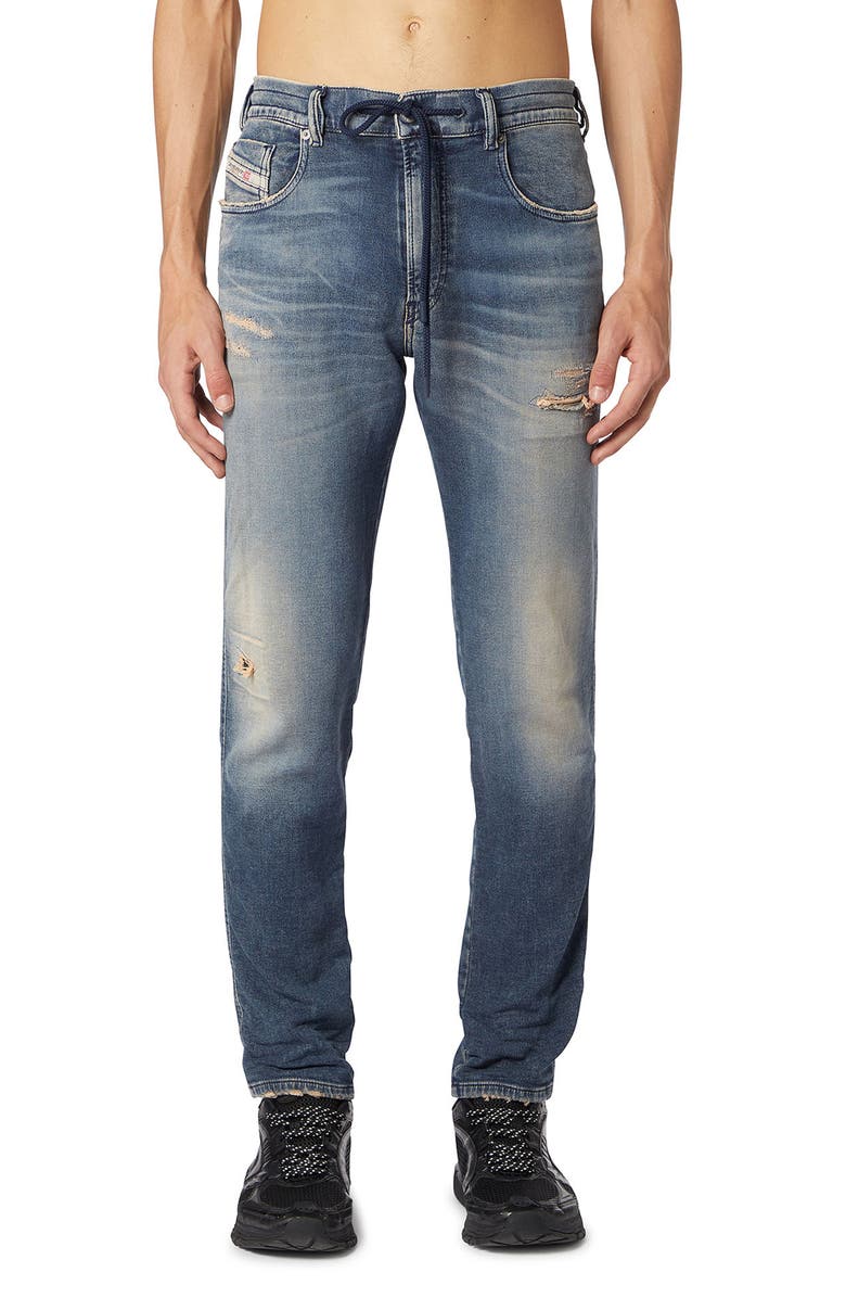 DIESEL<sup>®</sup> 2062 D-Strukt Sweat Jeans, Main, color, Denim