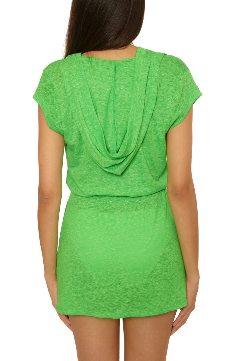 Becca Beach Date Hooded Cover-Up Dress, Alternate, color, Meadow