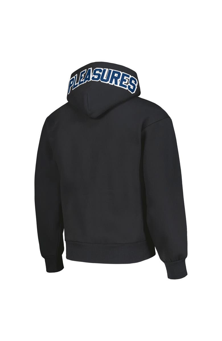 PLEASURES Men's PLEASURES Black Los Angeles Dodgers Opening Day Full-Zip Hoodie, Alternate, color, 