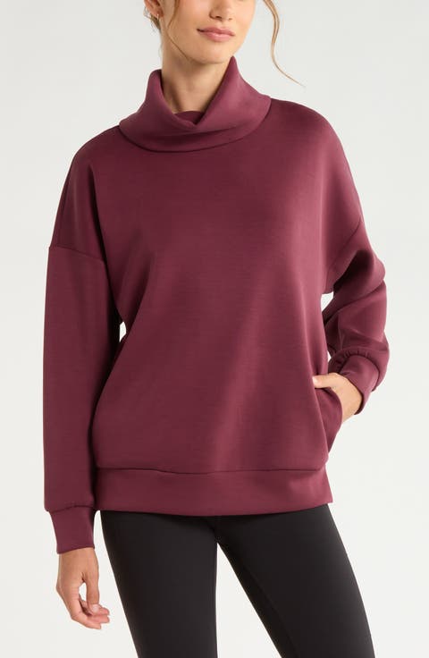 Cozy Luxe Funnel Neck Sweatshirt
