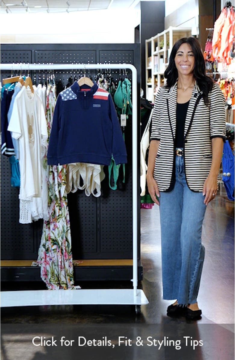 Kids' Americana Shep Quarter Zip Sweatshirt, sales video thumbnail