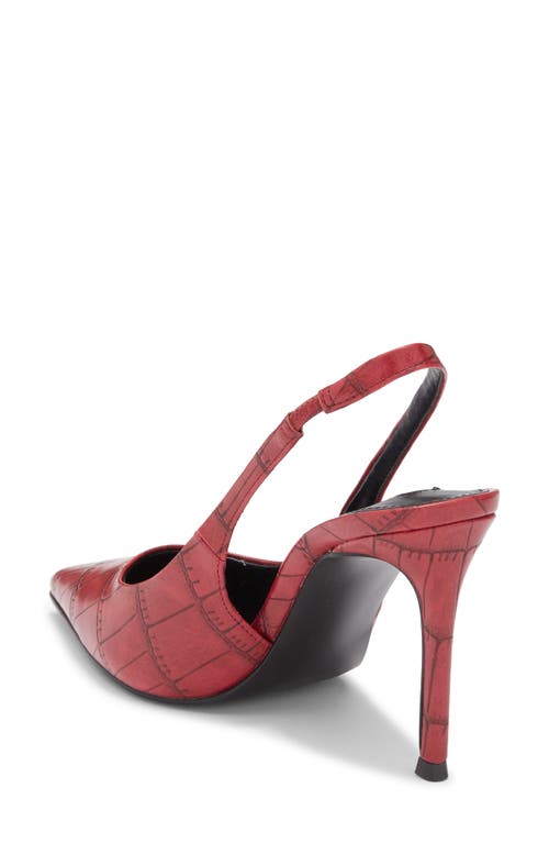 Steve Madden Juliya Slingback Pump In Red