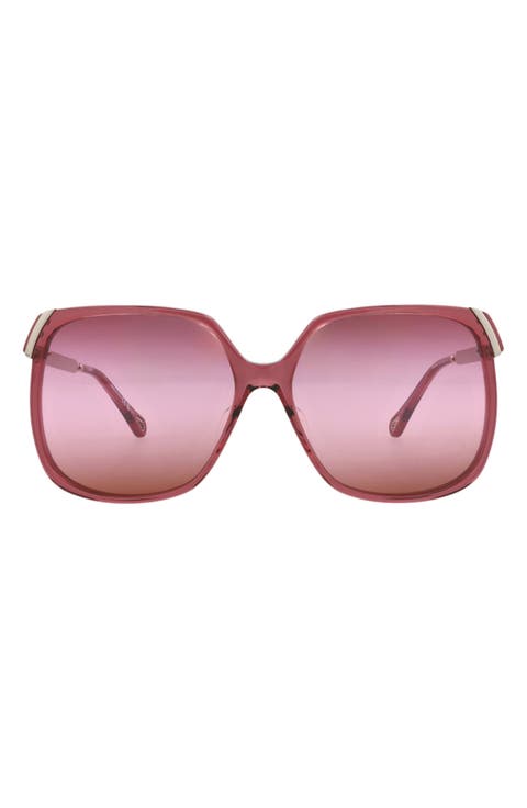 60mm Oversize Sunglasses